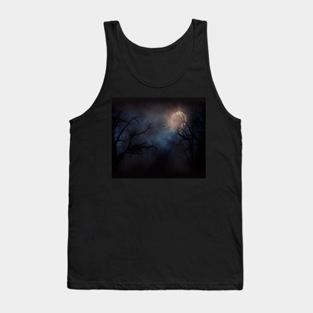 Haunted Forest Tank Top by AnnArtshock